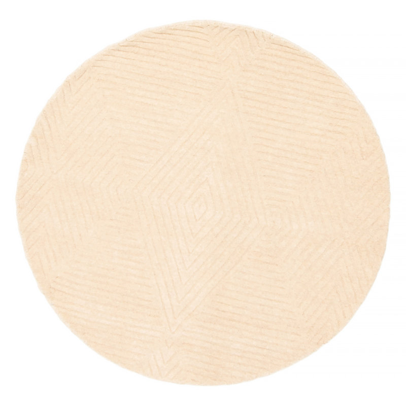 Tapis beige Kashkuli Gabbeh 3 pi 11 po x 3 pi 11 po