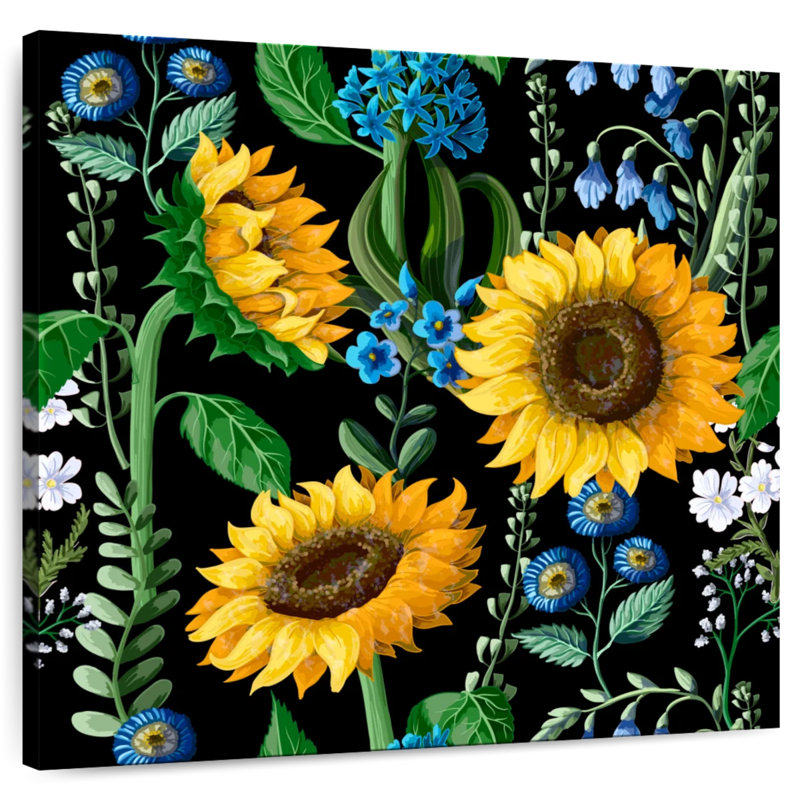 Harnek Spring Garden Flowers, 30" H x 30" W