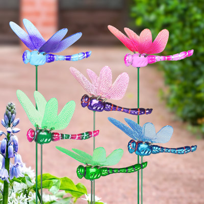 Assortiment de piquets de plantes WindyWings de 6 po x 6 x 15,5 po Exhart
