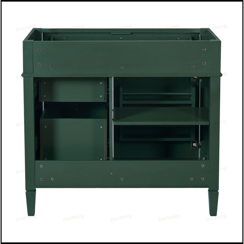Meuble-lavabo 36 po, Green