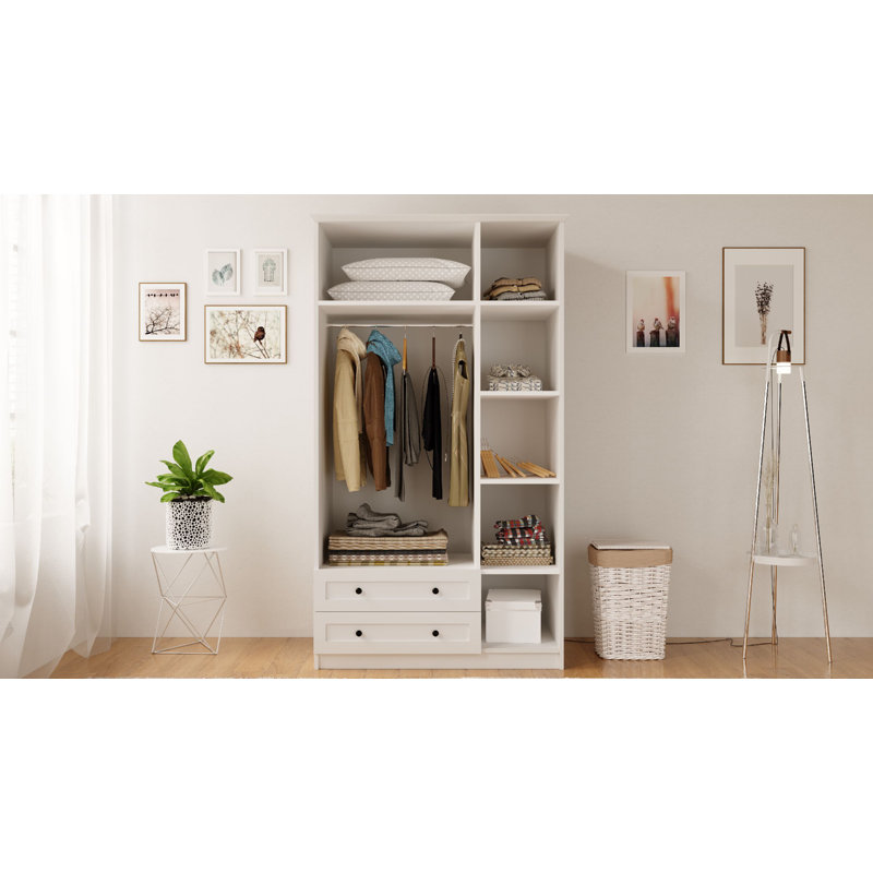 Anneelizabeth 3 Door Manufactured Wood Wardrobe