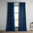 Chittick Dobby Linen Light Filtering Curtains - Single Panel Drapes (1 Panel)-528951990-528951986
