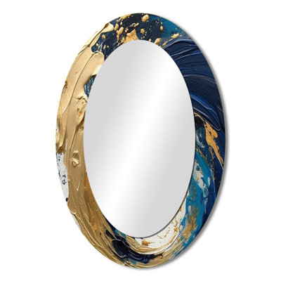 Lani - Abstract Metal Mirror