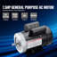 1.5HP Electric Motor 1725 rpm, AC 115V/230V, 56C Frame