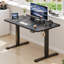 Mallus 120CM x 60CM Electric Height Adjustable Standing Desk-1903795297-1965872722