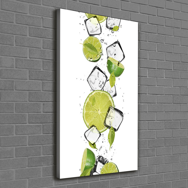 Limonka And Ice - Wrapped Canvas Print