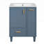 Meuble-lavabo moderne et élégant avec lavabo en céramique et grand espace de rangement durable et facile à installer-1336179855