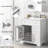 Compact Modern Vanity Cabinet And Sink, Solid Wood With Ample Storage