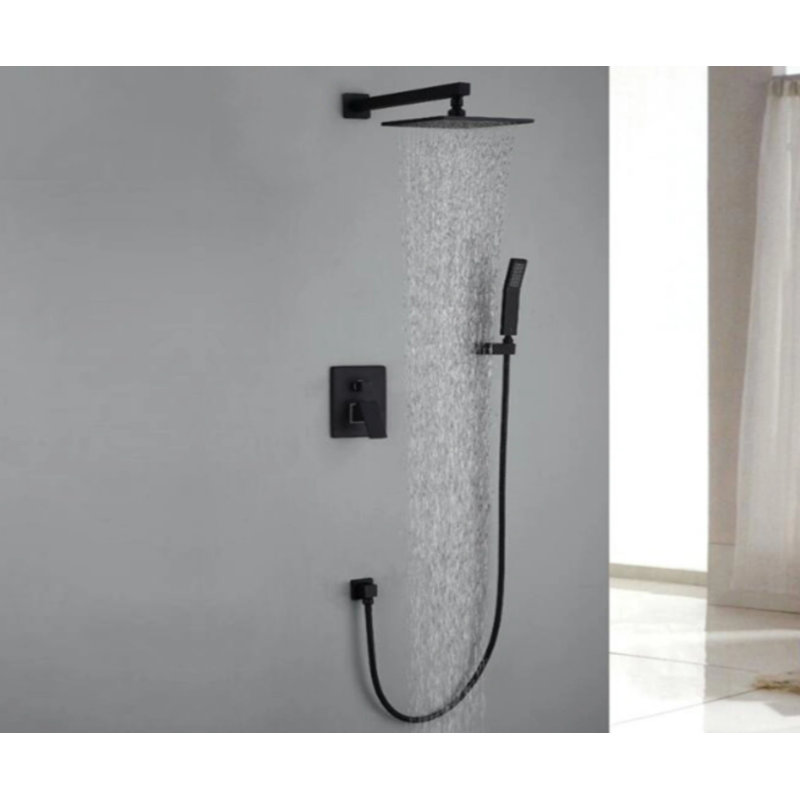 Système de douche complet avec valve brute