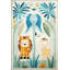Tapis lavable à motif de motif d'arbre lavable pour enfants, collection Dido-2091346747