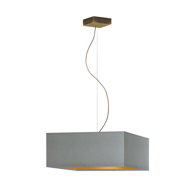 Suismon 3 - Light Pendant, Old Gold, Grey
