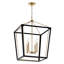 Delvin 4 - Light Steel Dimmable Square Chandelier-1667825705-1637022312