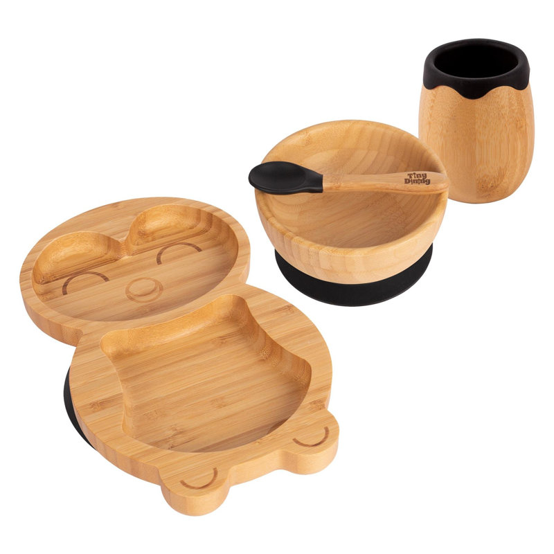 Piece Dinnerware Set, Black