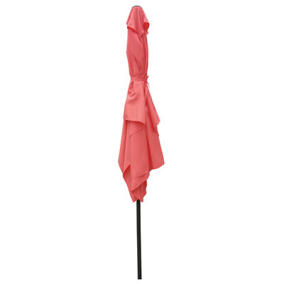 6 X 9Ft  Patio Umbrella Outdoor  Waterproof Umbrella With Crank And Push Button Tilt Without Flap For Garden Backyard Pool  Swimming Pool Market