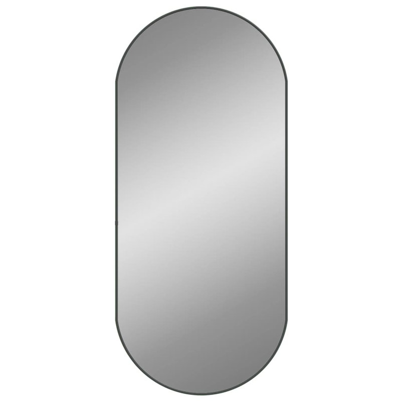 Kluk Wall Mirror, Black, 100cm x 45cm