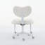 Chaise de méditation Plus, chaise à pieds croisés avec roulettes, chaise TDAH, chaise de bureau Criss