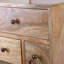 Leonardo 36cm W Solid Wood Bedside Table