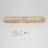 Cristalle Wooden Long Oval Led Flush Mount-114466670
