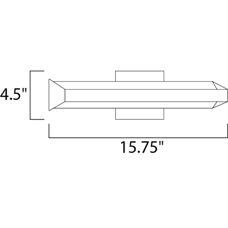 Azral LED Flush Mounted Sconce