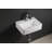 Elanti 12'' White Ceramic Rectangular Bathroom Sink