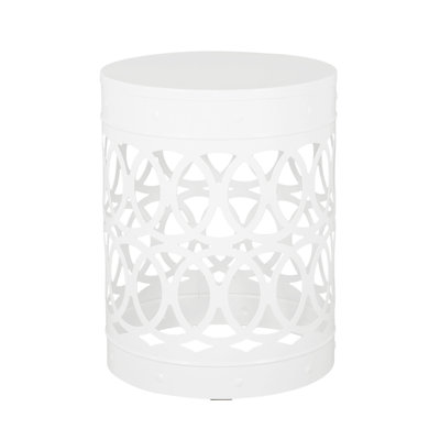 Outdoor Metal S/2 End Table
