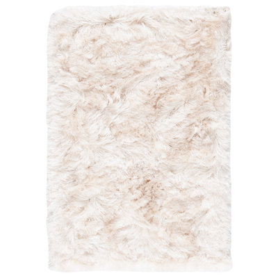 Chamira Shag Hand Tufted Performance Abstract Rug