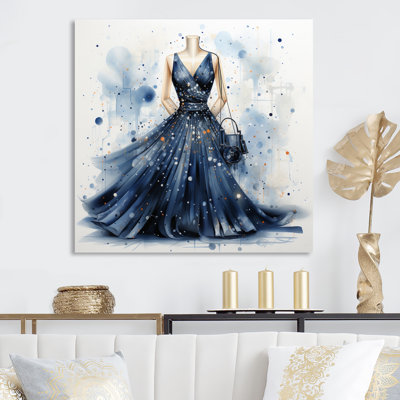 Fashion Fashion Delight Pointillism I - imprimé