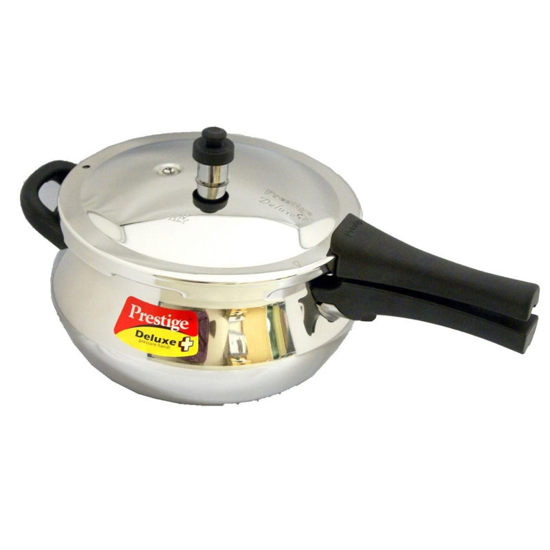 Deluxe Stainless Steel Handi Pressure Cooker, Junior