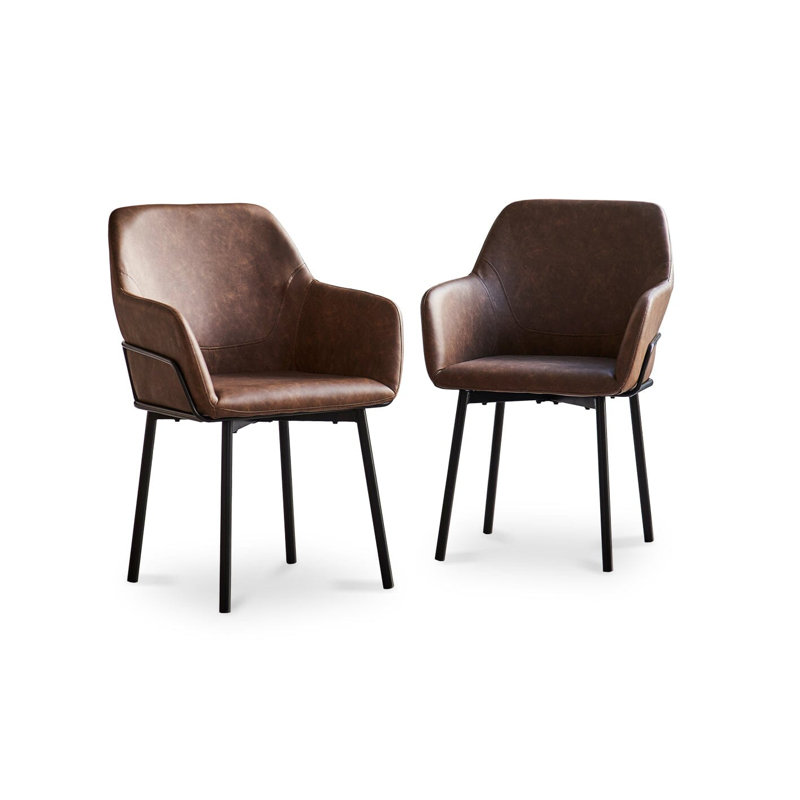 45cm H Metal Accent, Brown