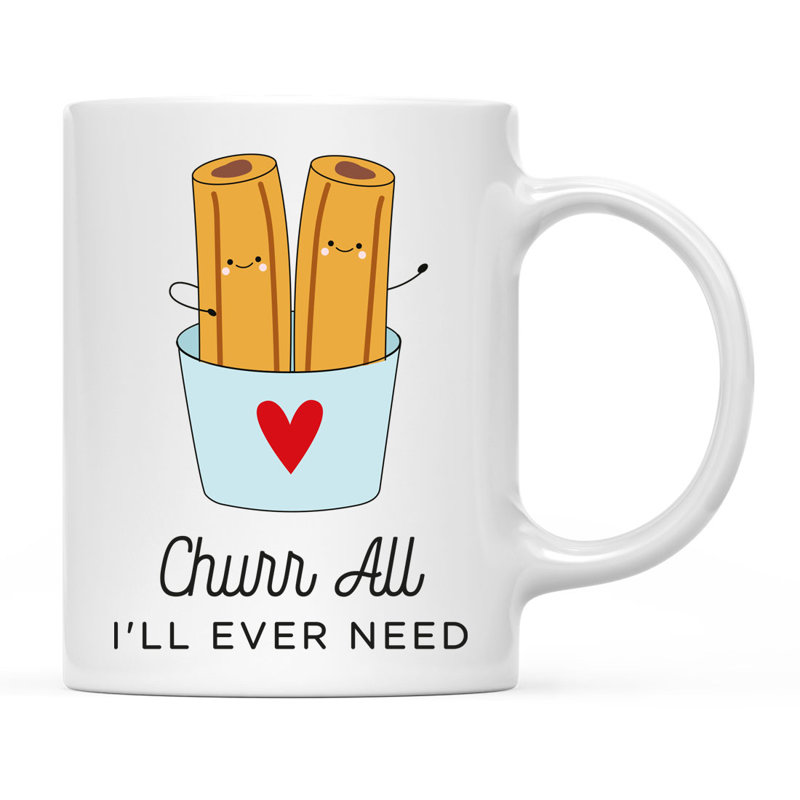 Tasse à café Funny Food pun, De churr