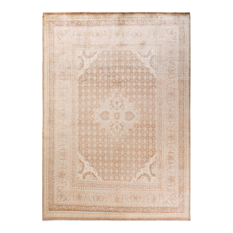 Classic One-of-a-Kind 7' 10" X 9' 8" Hand Knotted Area Rug