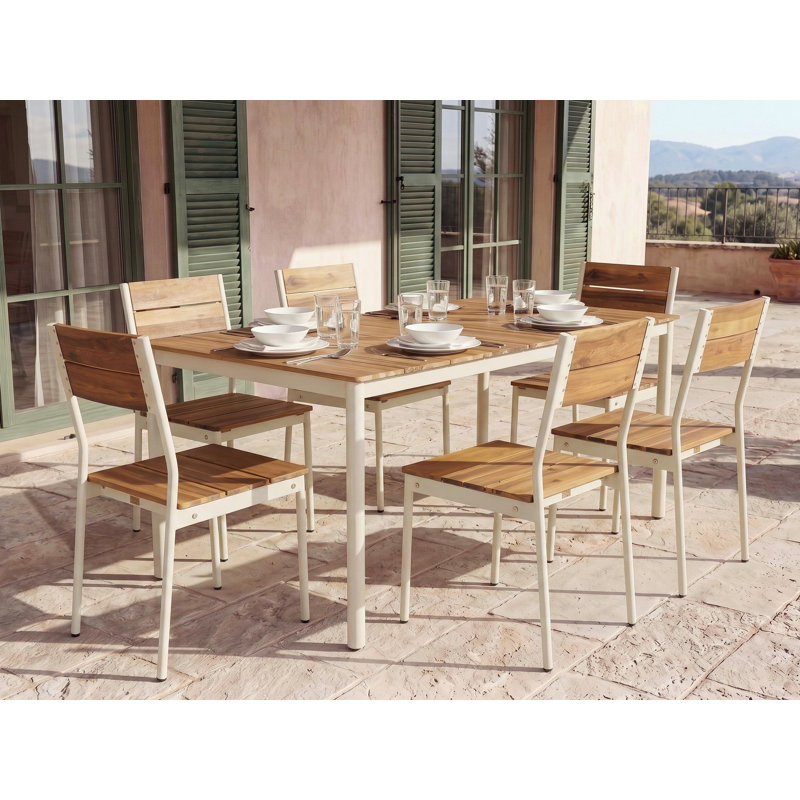 Kahrama Outdoor Patio Dining Side Chair