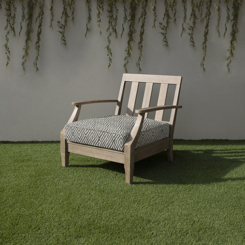 Outdoor 5'' Lounge Chair Seat Cushion, 29" W x 27" D