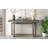 Rectangle Console Table With Thick Wood Legs-63502086-63502104