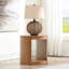 Table de bout ronde Oakridge Oak
