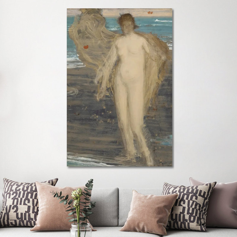 Vénus, reproduction d'art sur toile tendue, 60 po x 40 po, Toile tendue avec châssis, Sans cadre