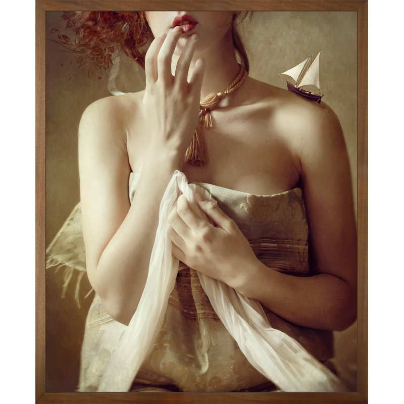 A Loner Who Hates To Be by Himitsuhana - Single Picture Frame Print on Canvas