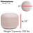 BirdRock Home Upholstered Pouf-1045562642