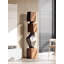 Sculpture en bois moderne et minimaliste