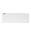 Baignoire rectangulaire autoportante 67 "avec dossier ergonomique 67"