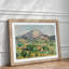 Mont Sainte - Victoire Vol.1 By Paul Cezanne - Framed Print-62813134-62813135