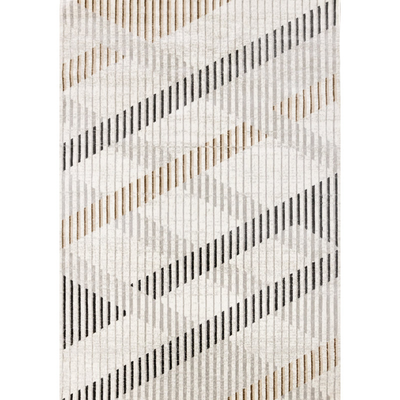 Tapis crème Bobra, Rectangle 7 pi 10 po x 10 pi 6 po