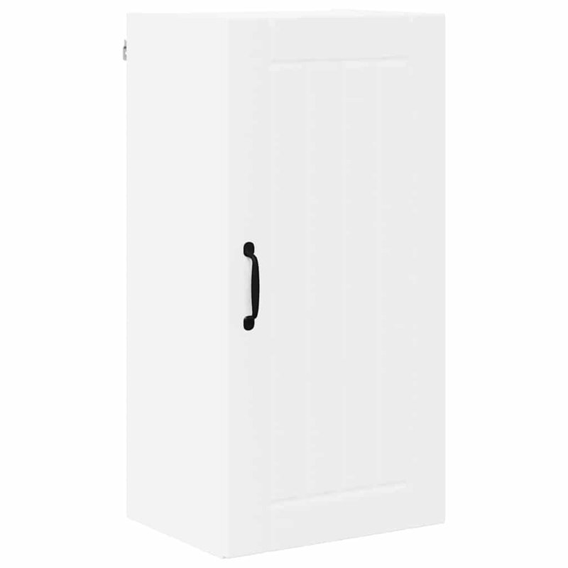 Vidaxl Kitchen Cabinet Sonoma Oak 50 X 31 X 80 Cm Engineered Wood, 80cm H x 40cm W x 31cm D, White