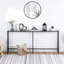 Console en verre 70,9 po