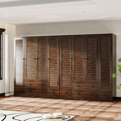 Garde-robe de l 118 po de largeur