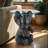 Fateh Glass Top End Table