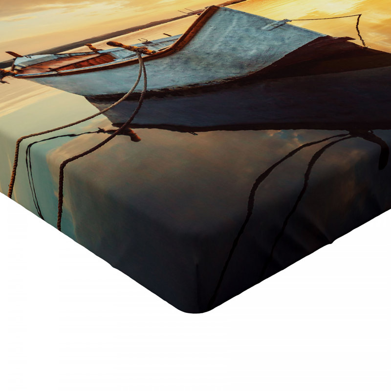 Microfiber Fitted Sheet, Full/Double Fitted Sheet