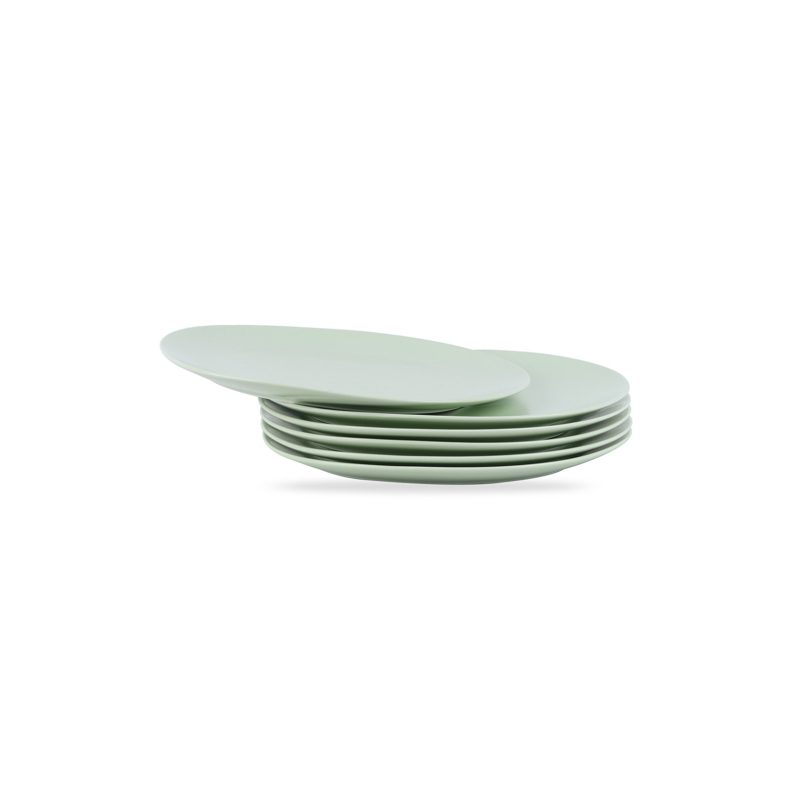 Stone Lain Delilah Dinner Plate Set Porcelain, Lime Green