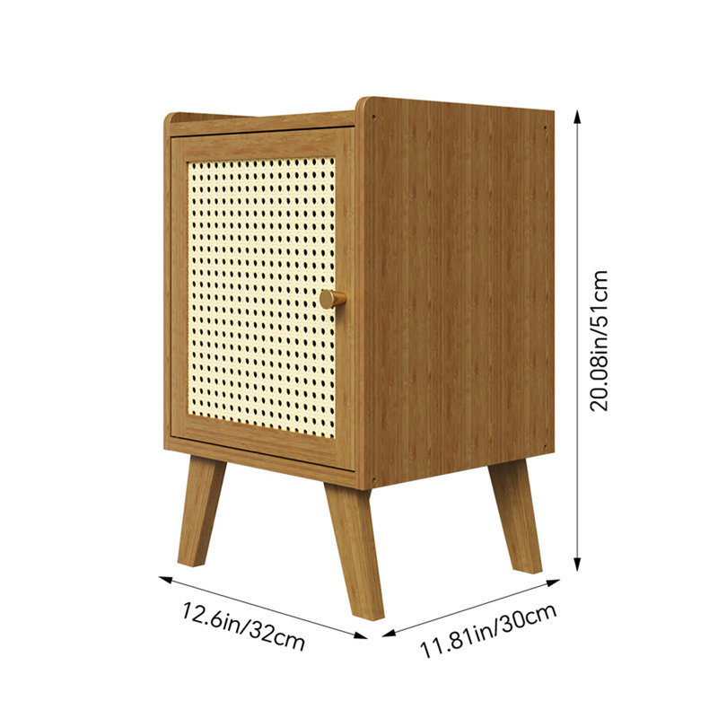 32 cm W Bedside Table