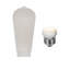 Ampoules de remplacement à filament intérieur / extérieur à filament DEL Festor Living Velora ST19 + COB à DEL, blanc chaud 2700K, culot moyen E26, 3 watts